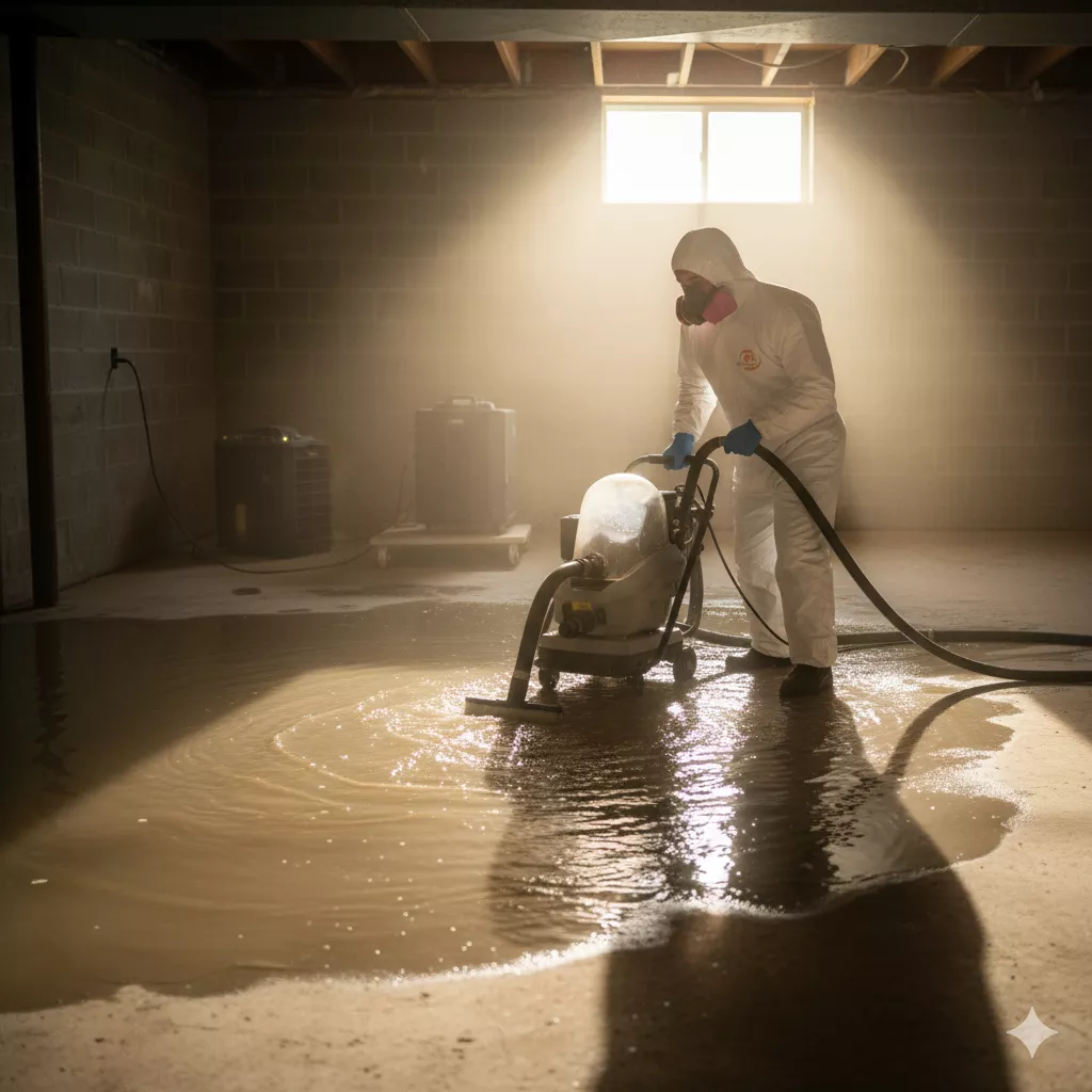 Sewage cleanup equipment